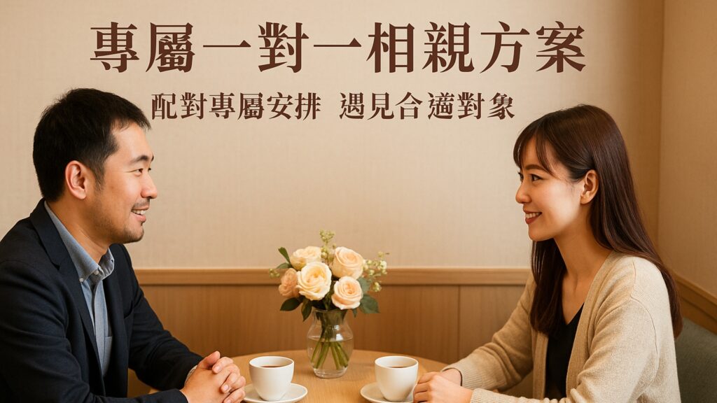 專屬一對一相親方案